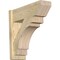 Ekena Millwork Merced Slat Rough Sawn Outlooker, Douglas Fir, 8"W x 24"D x 24"H OUT08X24X24MRC06RDF - alternate 1